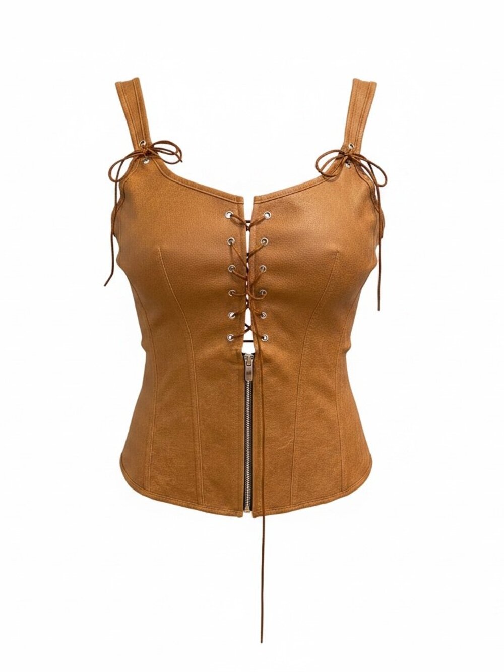Chairman Faux Leather Corset